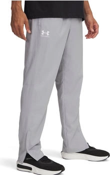 Under Armour Rival Woven Windbreakerhose 011 grau weiß