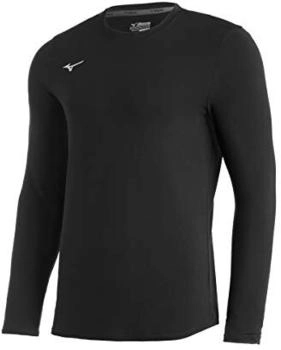 Mizuno Comp Diamond Langarm-Shirt schwarz