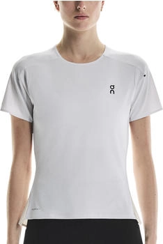 On Performance-T Laufshirt weiß silber