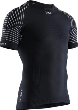 X-Bionic Invent Light Rundhals-Funktionsshirt opal black arctic white