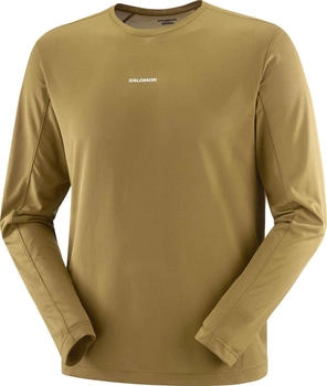 Salomon Shkout Core Langarm-Shirt brilliant olive