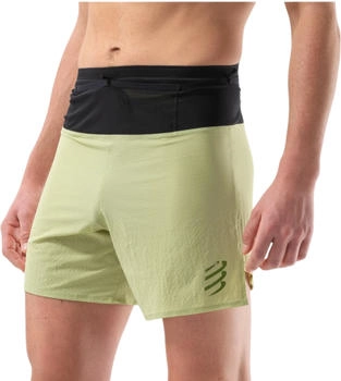 Compressport Trail Racing Overshort oliv