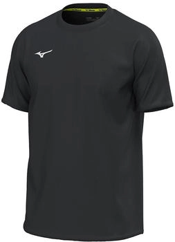 Mizuno Training Tee M Shirt schwarz