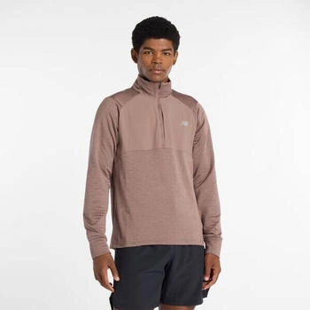 New Balance Athletics Heat Grid 1/2 Zip (MT43204EAT) green