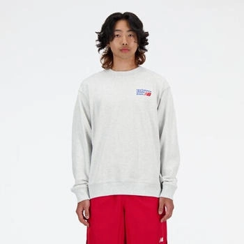 New Balance Athletics Premium Logo Crew (MT41547AHH) grey