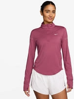 Nike Dri-FIT Swift Element Longsleeve Half-Zip Wom Lila Damen