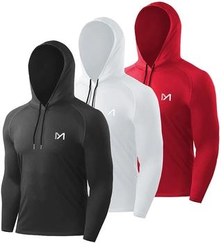 MEETYOO Funktionsshirt Langarm Fitnessshirt atmungsaktiv
