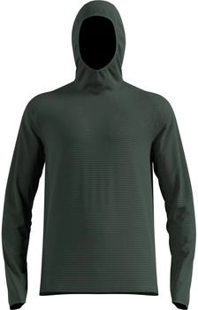 Odlo essential thermal hoodie gr&uuml;n