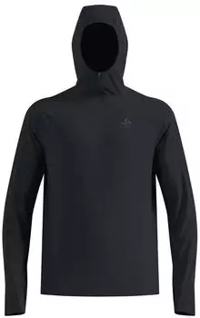 Odlo X-Alp Midlayer Laufshirt schwarz