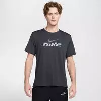 Nike IB4127-070, NIKE UV Miler Dri-FIT Flash kurzarm Laufshirt Herren 070 - dk smoke