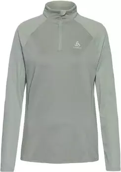 Odlo Essentials Ceramiwarm Mid Layer Half Zip gr&uuml;n