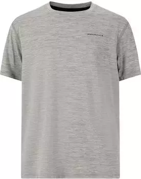 Endurance Funktionsshirt 'Abdon' graumeliert schwarz