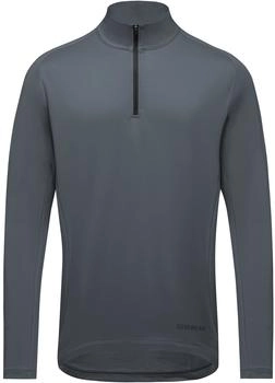 Gore Laufshirt Everyday Zip grau