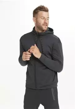 Endurance Sweatshirt Dereff schwarz-meliert