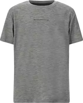 Endurance Funktionsshirt 'Fido' grau schwarz