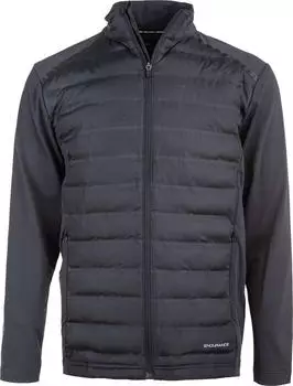 Endurance Laufjacke MIDAN schwarz Steppeinsätze