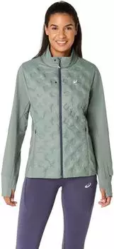 Asics Road Winter Jacket Monument blau schwarz 2012D069