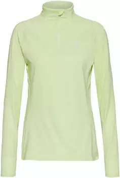 Odlo Essential Ceramiwarm Funktionsshirt shadow lime