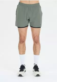 Endurance Kros 2-in-1 Shorts grün