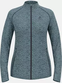 Odlo The FLI Mid Layer zip vetiver melange 40457