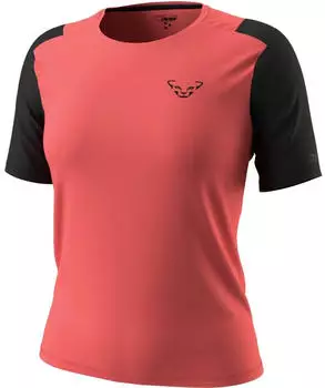 Dynafit Transalper S S Tee Funktionsshirt rot cabana