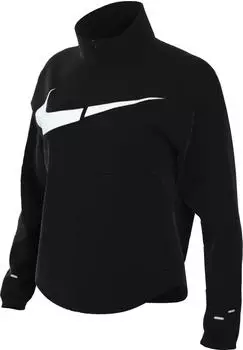 Nike Tempo Swoosh Run Dri-FIT Laufjacke Damen (HV2647-010) schwarz