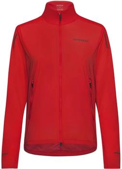 Gore Concurve Windbreaker Jacke lab rot