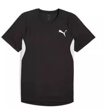Puma M Cross The Line Tee schwarz weiß