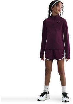 Nike Dri-FIT Longsleeve mit Halbreißverschluss für ältere Kinder (Mädchen) (FD2853-610) rot