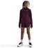 Nike Dri-FIT Longsleeve mit Halbreißverschluss für ältere Kinder (Mädchen) (FD2853-610) rot