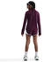 Nike Dri-FIT Longsleeve mit Halbreißverschluss für ältere Kinder (Mädchen) (FD2853-610) rot