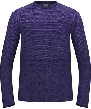 Odlo Essential Seamless Herrenhemd (313932-40451) shadow lime melange