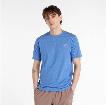 New Balance Sport Essentials Heathertech T-Shirt (NB-MT41070-BEA) blau