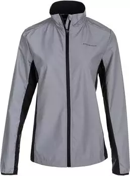 Endurance Rumey Laufjacke mit 360 Grad-Reflektoren silberfarben/schwarz