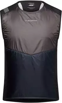 La Sportiva Blizzard Windbreaker Weste schwarz/cloud