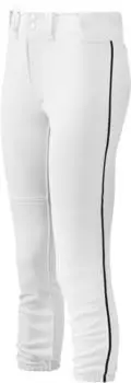 Mizuno Select Piped Pants Low Rise Fit (350314) weiß/schwarz