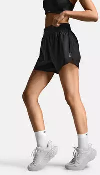 2XU Aero Hi-Rise 4 Inch Kurze Hose (WR7458B) schwarz/silber
