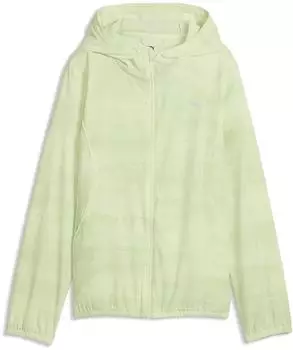 Puma Run Velocity Gewebte Jacke mit Print Damen Kleidung Grün Green (528412_38)