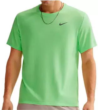 Nike Miler Dri-FIT UV Kurzarm-Laufoberteil f&uuml;r Herren Gr&uuml;n DV9315-377