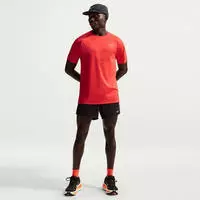 Nike HV5203-696, Nike Herren Laufshirt STRIDE DRI-FIT ADV XL paprika