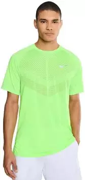 Nike Stride Dri-FIT ADV Kurzarm-Laufoberteil (Herren) - Gr&uuml;n HV5203-377
