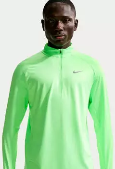 Nike Stride Dri-FIT Laufoberteil mit Viertelreißverschluss (Herren) - Grün HV2180-377