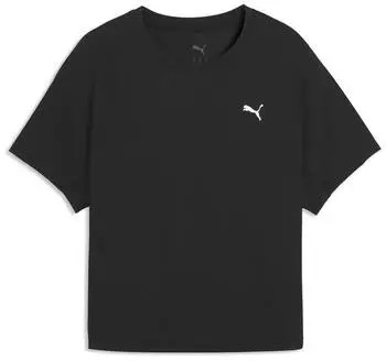 Puma Run coolCELL Boxy T-Shirt Damen Kleidung Schwarz Black (528430_01)