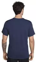 Nike DV9315-410, Nike Miler Laufshirt Herren - dunkelblau, silber, Gr&ouml;&szlig;e S...