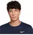 Nike Miler Dri-FIT UV Kurzarm-Laufoberteil für Herren Blau DV9315-410