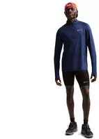 Nike HV2180-410, NIKE Stride Dri-FIT 1/2-Zip Midlayer Laufshirt Herren 410 -...