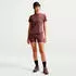 Nike Swift Dri-FIT Kurzarm-Laufoberteil (Damen) - Lila (EU - ) HM9698-502