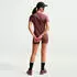 Nike Swift Dri-FIT Kurzarm-Laufoberteil (Damen) - Lila (EU - ) HM9698-502