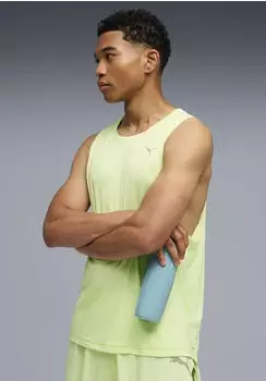 Puma VELOCITY Lauf-Tanktop Herren Accessoires Grün Green (526595_38)