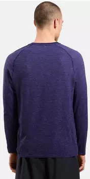 Odlo Essential Seamless Herren Shirt (313932-11003) shadow melange – Nahtlose Konstruktion steigert den Tragekomfort auf allen Distanzen